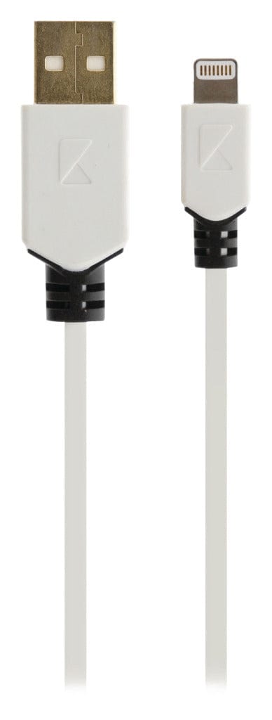 Laad de afbeelding in de Gallery-viewer, KÖNig Knm39300W10 Sync And Charge Kabel 8-Pins Lightning Male - Usb 2.0 A Male 1,00 M Wit