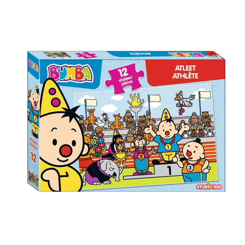 Laad de afbeelding in de Gallery-viewer, Bumba Puzzel Atleet 12 Stukjes