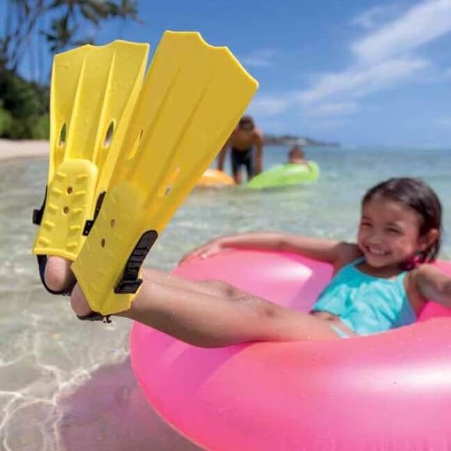 Laad de afbeelding in de Gallery-viewer, Intex Zwemvliezen Medium (Maat 38-40)