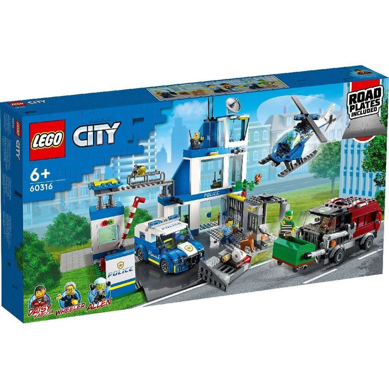 Laad de afbeelding in de Gallery-viewer, Lego City 60316 Politiebureau