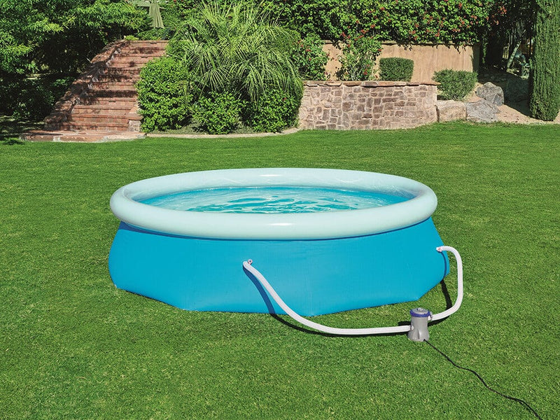 Laad de afbeelding in de Gallery-viewer, Huismerk Bestway Fast Set Zwembad 305 X 76 Cm Met Filterpomp