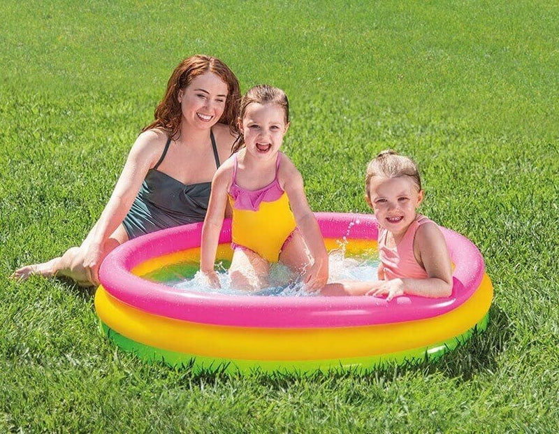 Laad de afbeelding in de Gallery-viewer, Intex Zwembad 'Sunset Glow' 2+