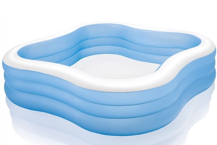 Laad de afbeelding in de Gallery-viewer, Intex Opblaasbaar Zwembad 'Beach Wave'