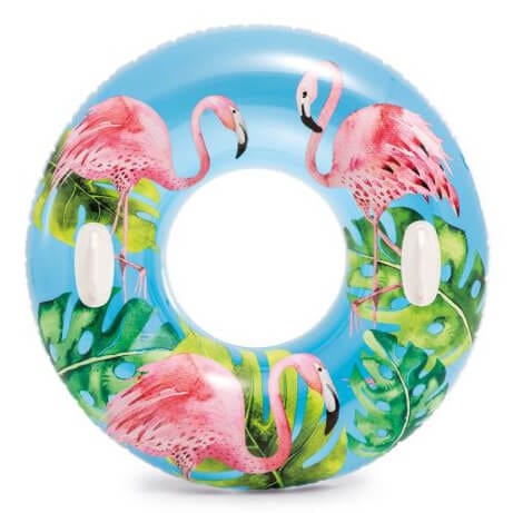 Laad de afbeelding in de Gallery-viewer, Intex Tropische Transparante Zwemband