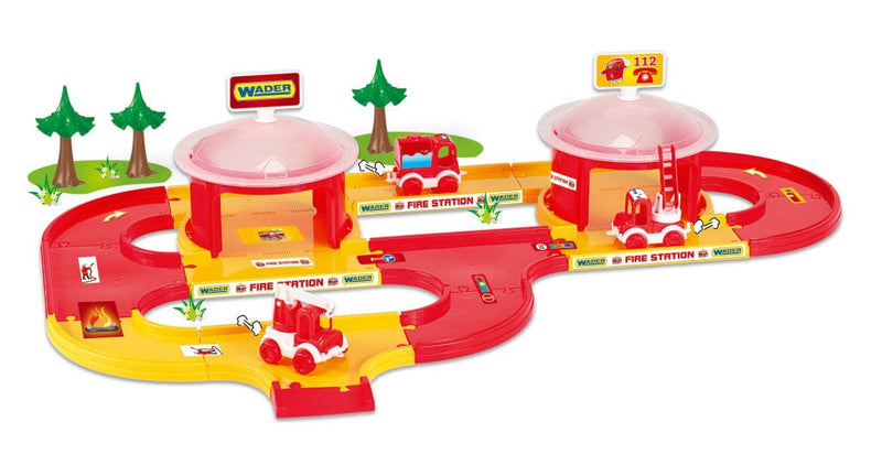 Laad de afbeelding in de Gallery-viewer, Wader Kids Cars 3D Brandweer