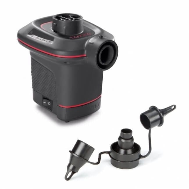 Laad de afbeelding in de Gallery-viewer, Intex Elektrische Opblaaspomp 12V