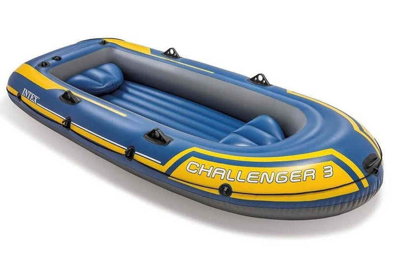 Laad de afbeelding in de Gallery-viewer, Intex Challenger 3 Set - Met Peddels En Pomp