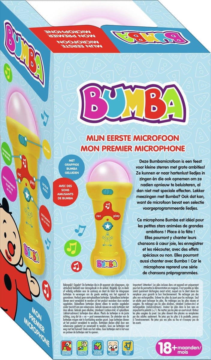 Laad de afbeelding in de Gallery-viewer, BUMBA: MIJN EERSTE MICROFOON