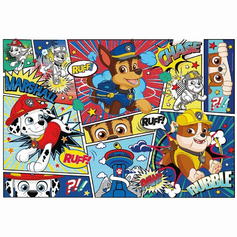 Laad de afbeelding in de Gallery-viewer, Clementoni Supercolor Puzzel Paw Patrol Strip 104 Stukjes