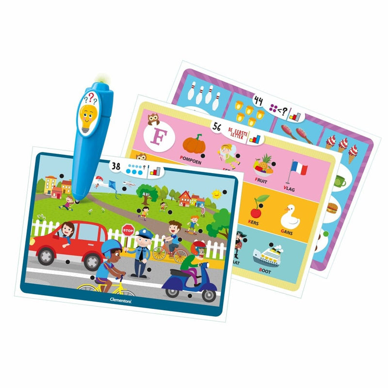 Laad de afbeelding in de Gallery-viewer, Clementoni Spelend Leren 1000 Quiz De Pratende Pen