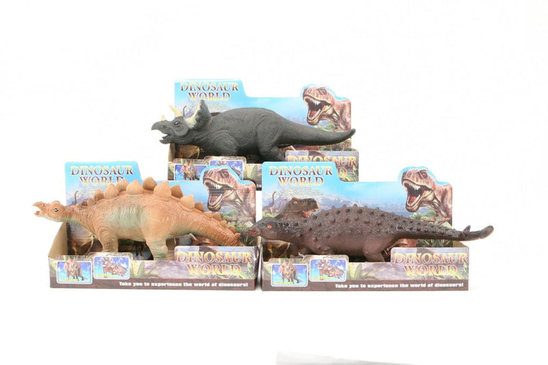 Laad de afbeelding in de Gallery-viewer, Basic Dinosaurus Speelfiguur Met Geluid Assorti