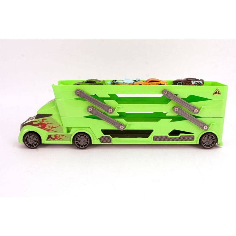 Laad de afbeelding in de Gallery-viewer, Rapid Whee Autotransporter Met 4 Auto'S