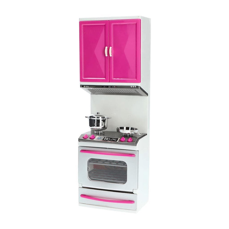 Laad de afbeelding in de Gallery-viewer, Fleur Keuken Speelset Gasfornuis Met Oven En Keukenkastje