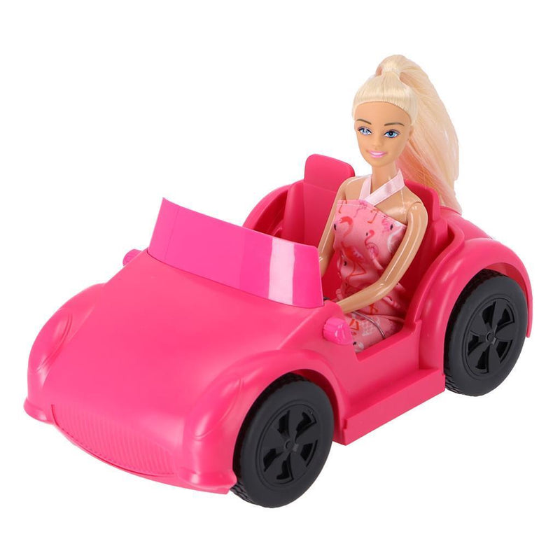 Laad de afbeelding in de Gallery-viewer, Fleur Pop Met Auto Roze