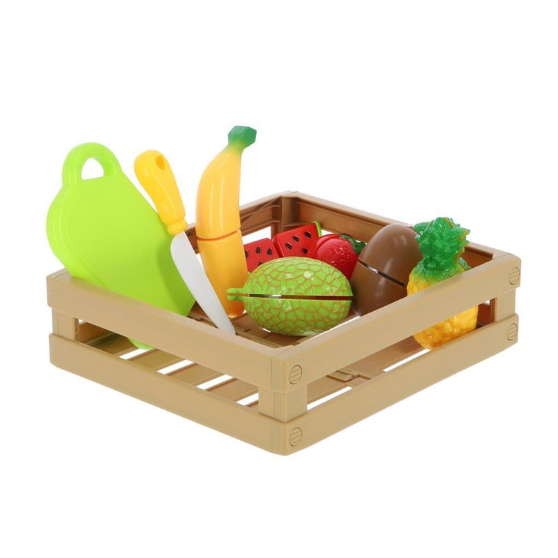 Laad de afbeelding in de Gallery-viewer, Basic Fruit Snijset Met Klittenband In Kistje