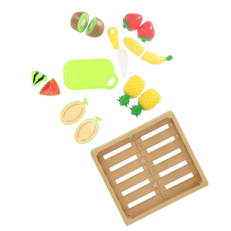 Laad de afbeelding in de Gallery-viewer, Basic Fruit Snijset Met Klittenband In Kistje