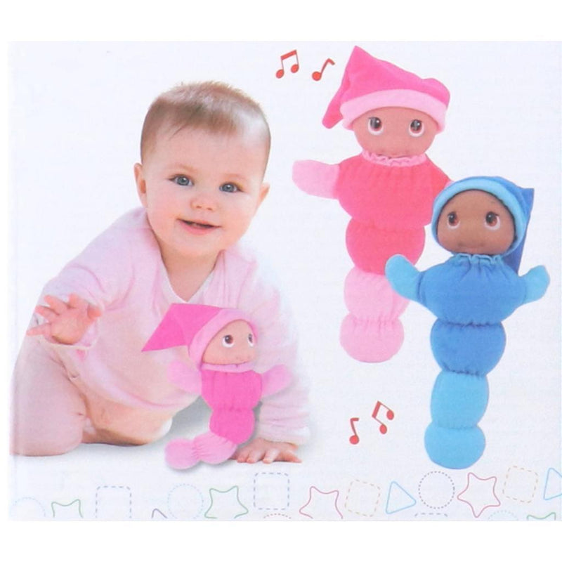 Laad de afbeelding in de Gallery-viewer, Overige Merken Gloeiworm Knuffelpop + Licht En Geluid 28 Cm Assorti