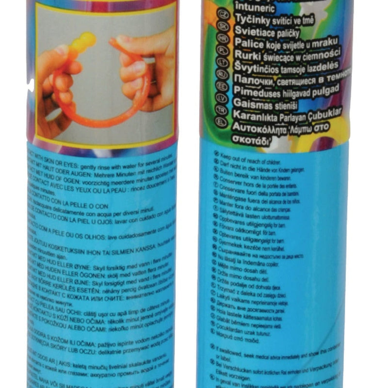 Laad de afbeelding in de Gallery-viewer, Basic Glow In The Dark Sticks / Gloeiarmbandjes 15 Stuks