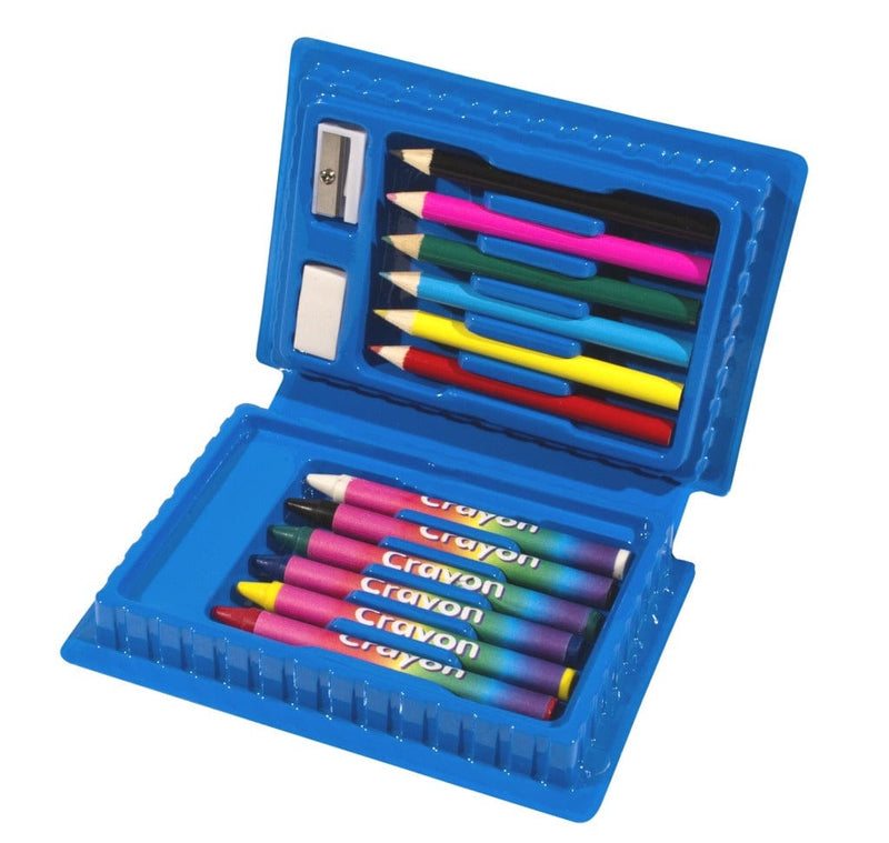 Laad de afbeelding in de Gallery-viewer, Clown Kinder Kleurkoffer 14-Delig