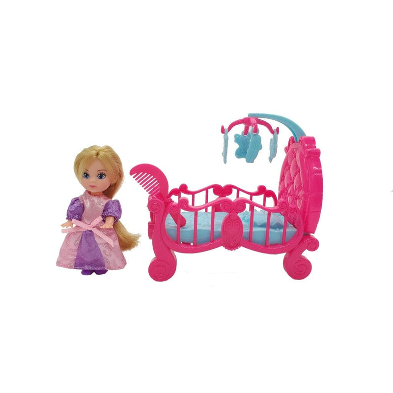 Laad de afbeelding in de Gallery-viewer, Basic Calleigh Mini Bed + Pop En Kam