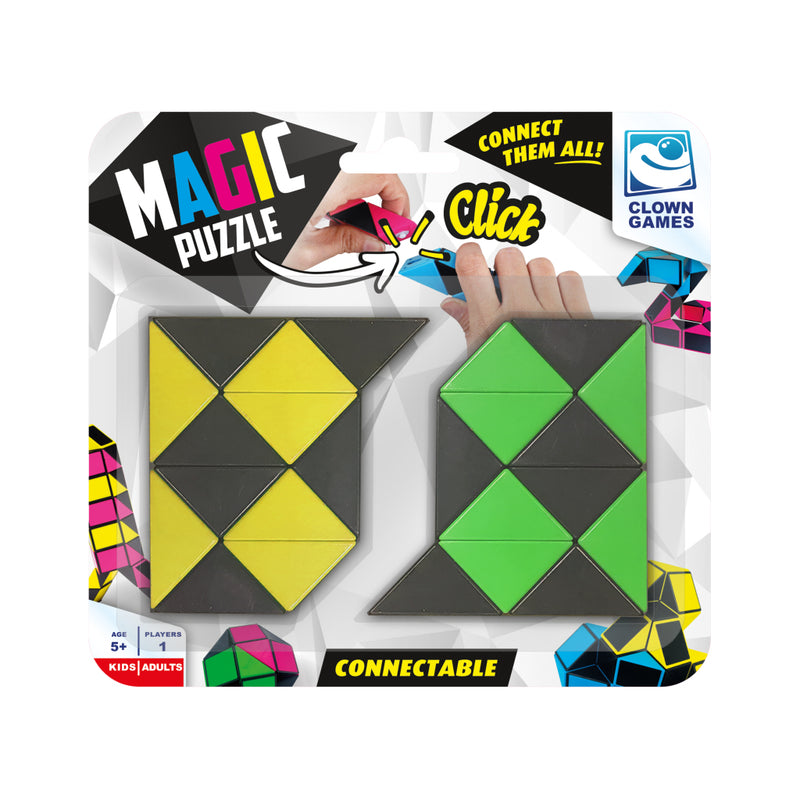 Laad de afbeelding in de Gallery-viewer, Clown Games Magic Puzzle Connectable 2X12