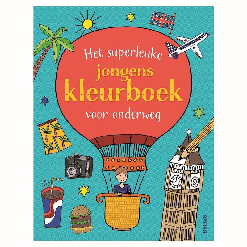 Laad de afbeelding in de Gallery-viewer, Deltas Het Superleuke Kleurboek Voor Onderweg Assorti
