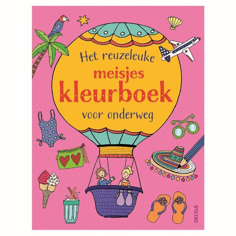 Laad de afbeelding in de Gallery-viewer, Deltas Het Superleuke Kleurboek Voor Onderweg Assorti