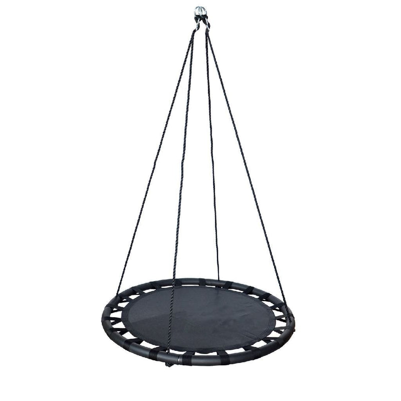Laad de afbeelding in de Gallery-viewer, Outdoor Play Schommelmat 100 Cm Zwart