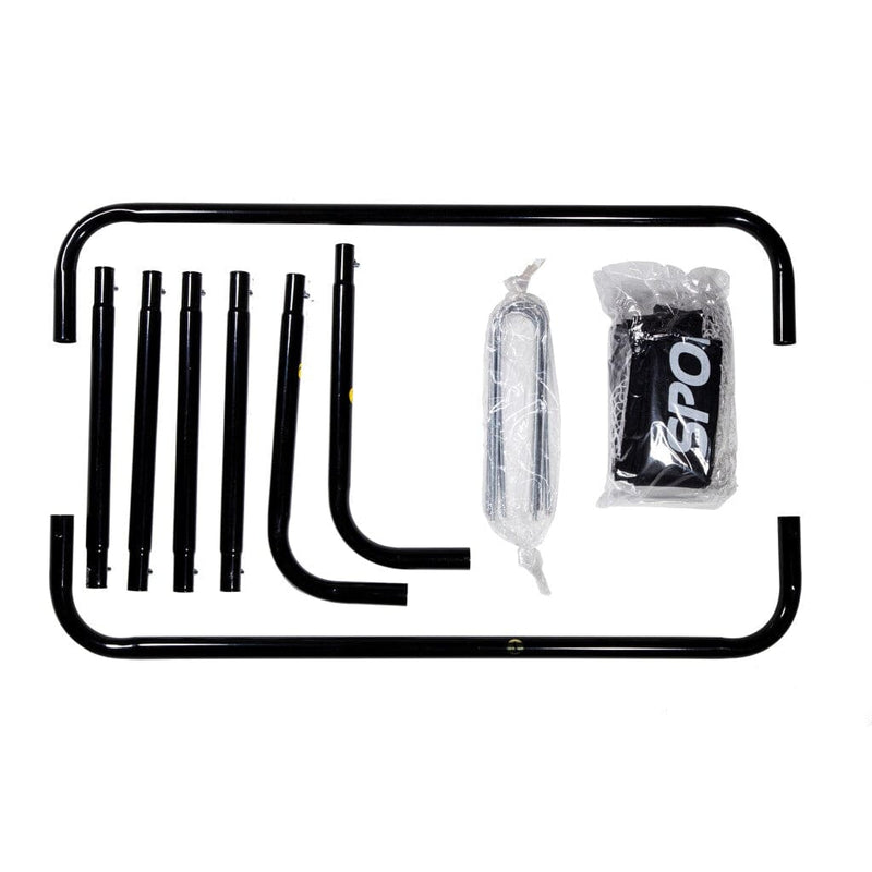 Laad de afbeelding in de Gallery-viewer, Sportx Metalen Voetbaldoelen 78X56X45 Cm 2 Stuks Zwart