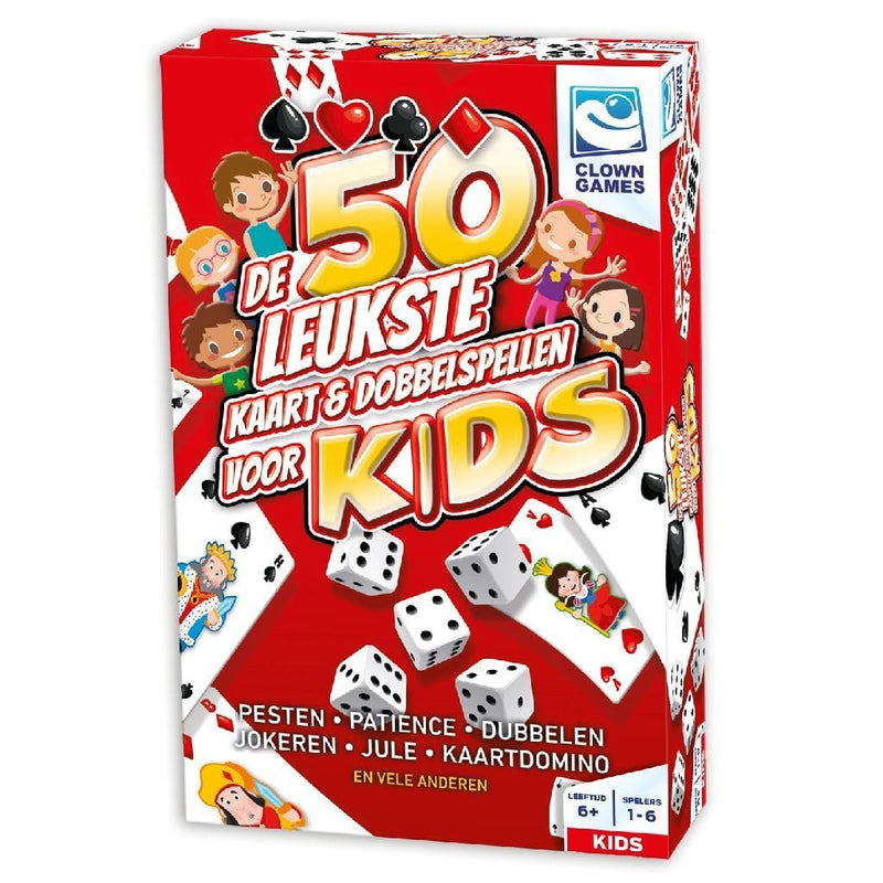 Laad de afbeelding in de Gallery-viewer, Clown Games Kids 50 Kaart&Dobbel Spellen