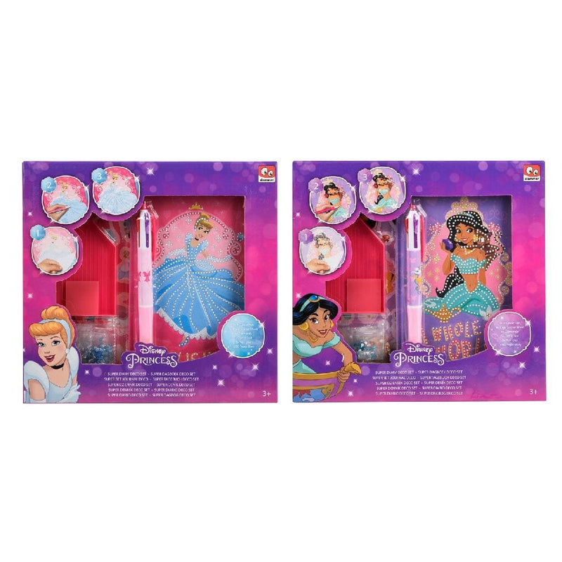 Laad de afbeelding in de Gallery-viewer, Disney Princess Diamond Painting Dagboek Assorti