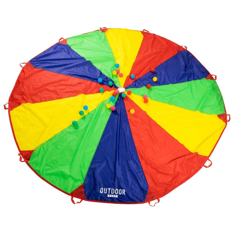 Laad de afbeelding in de Gallery-viewer, Outdoor Play Parachutedoek Met Ballen