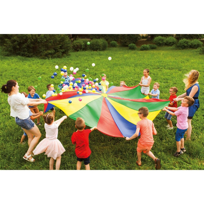 Laad de afbeelding in de Gallery-viewer, Outdoor Play Parachutedoek Met Ballen