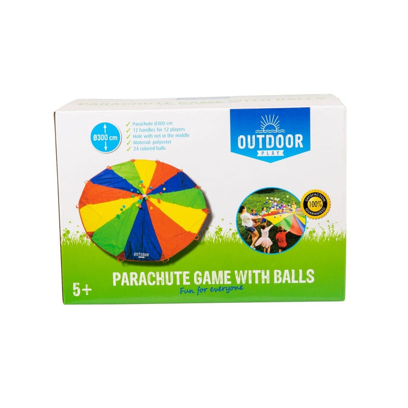 Laad de afbeelding in de Gallery-viewer, Outdoor Play Parachutedoek Met Ballen