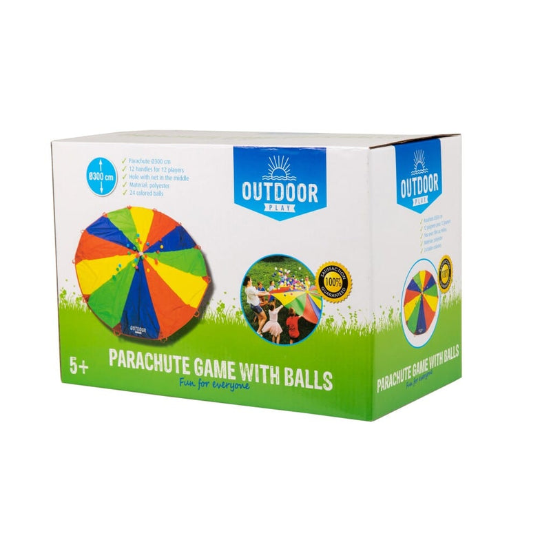 Laad de afbeelding in de Gallery-viewer, Outdoor Play Parachutedoek Met Ballen