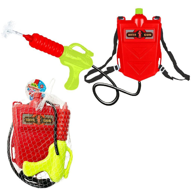 Laad de afbeelding in de Gallery-viewer, Summertime Brandweer Waterpistool 2000 Ml Rood/Geel