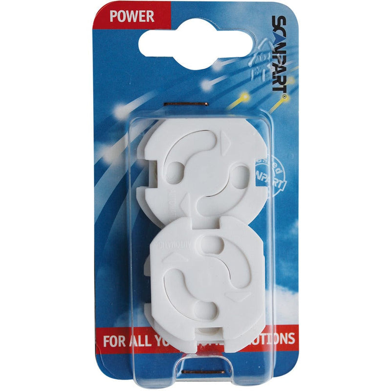 Laad de afbeelding in de Gallery-viewer, Scanpart Stopcontactbeveiligers Wit A5