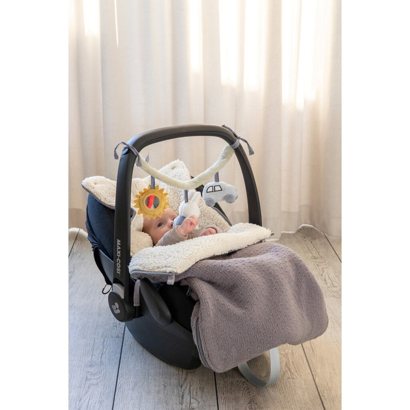 Laad de afbeelding in de Gallery-viewer, Nijntje Fluffy Wagenspanner + Geluid Blauw