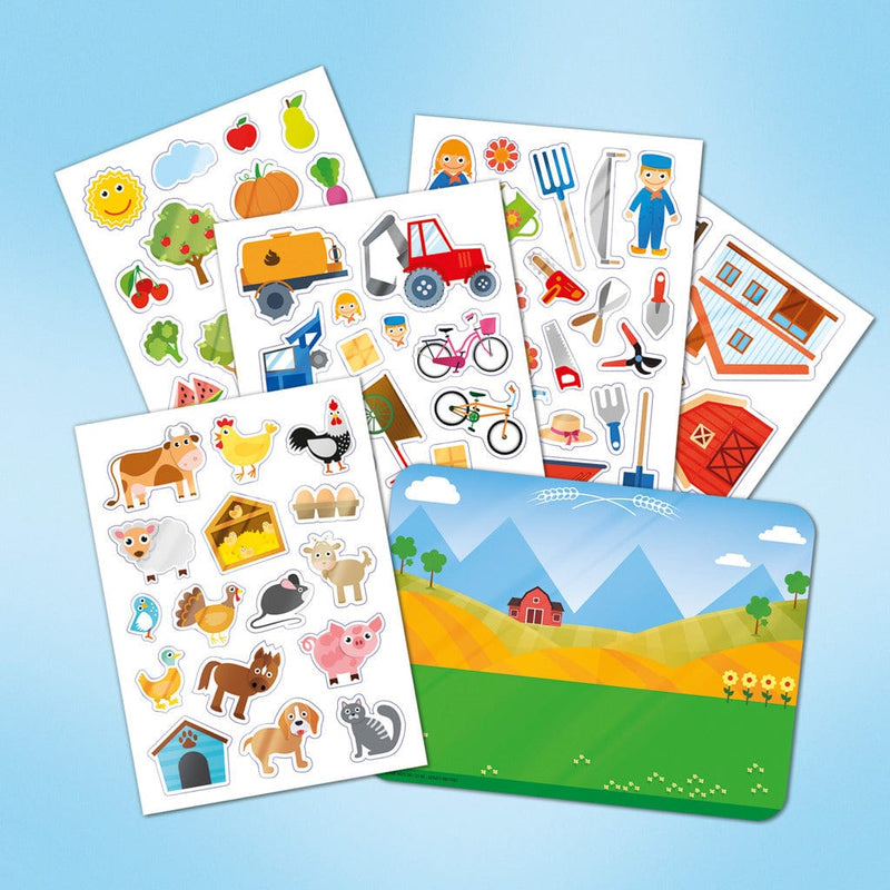 Laad de afbeelding in de Gallery-viewer, Totum Verwijderbare Raamstickers Boerderij 70 Stuks