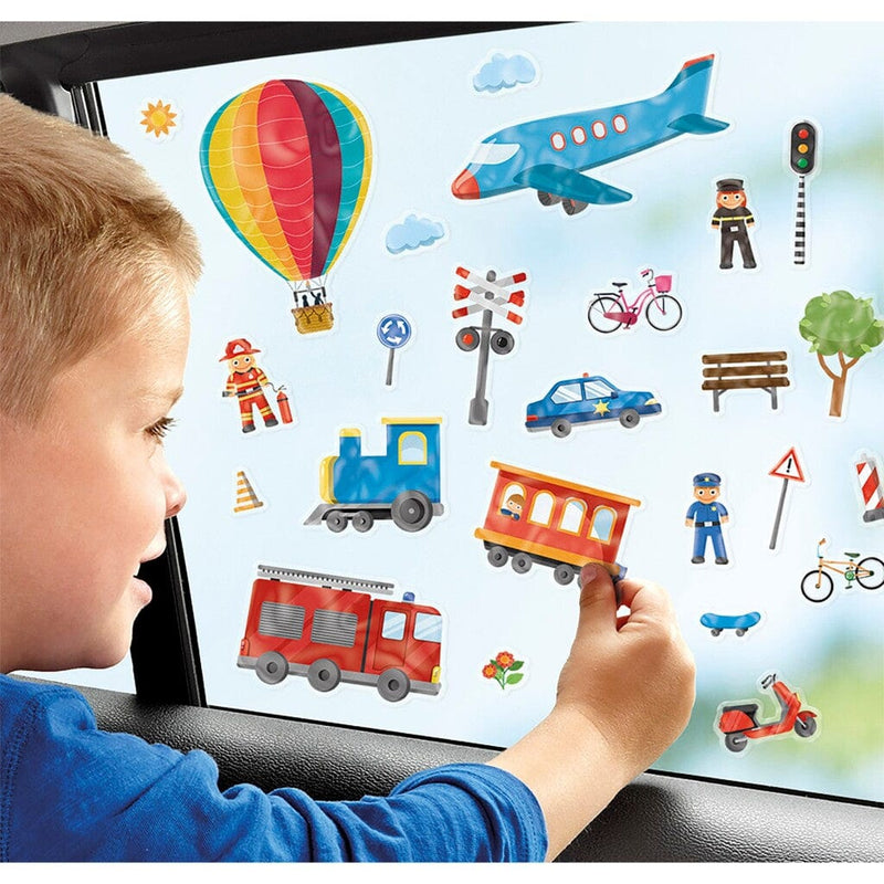 Laad de afbeelding in de Gallery-viewer, Totum Raamstickers Reizen