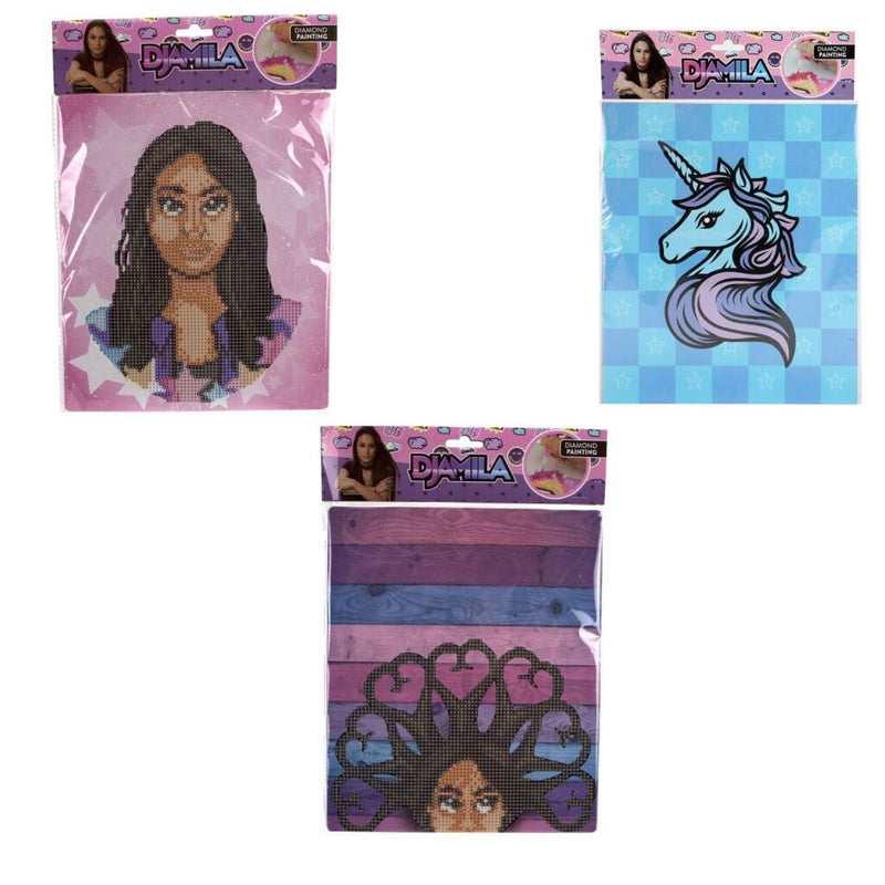 Laad de afbeelding in de Gallery-viewer, Basic Djamila Diamant Schilderen Assorti