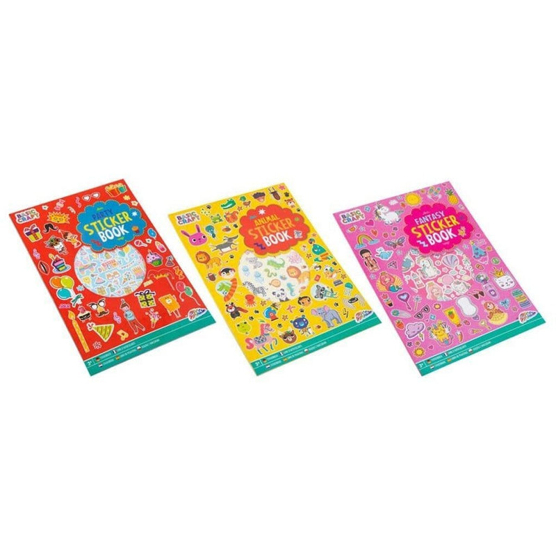 Laad de afbeelding in de Gallery-viewer, Grafix A4 Stickerboek Assorti