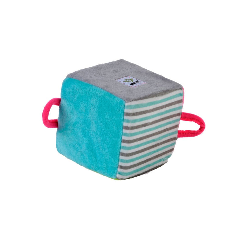 Laad de afbeelding in de Gallery-viewer, Angel Toys Rammelaar Kubus Met Belletje 11 Cm