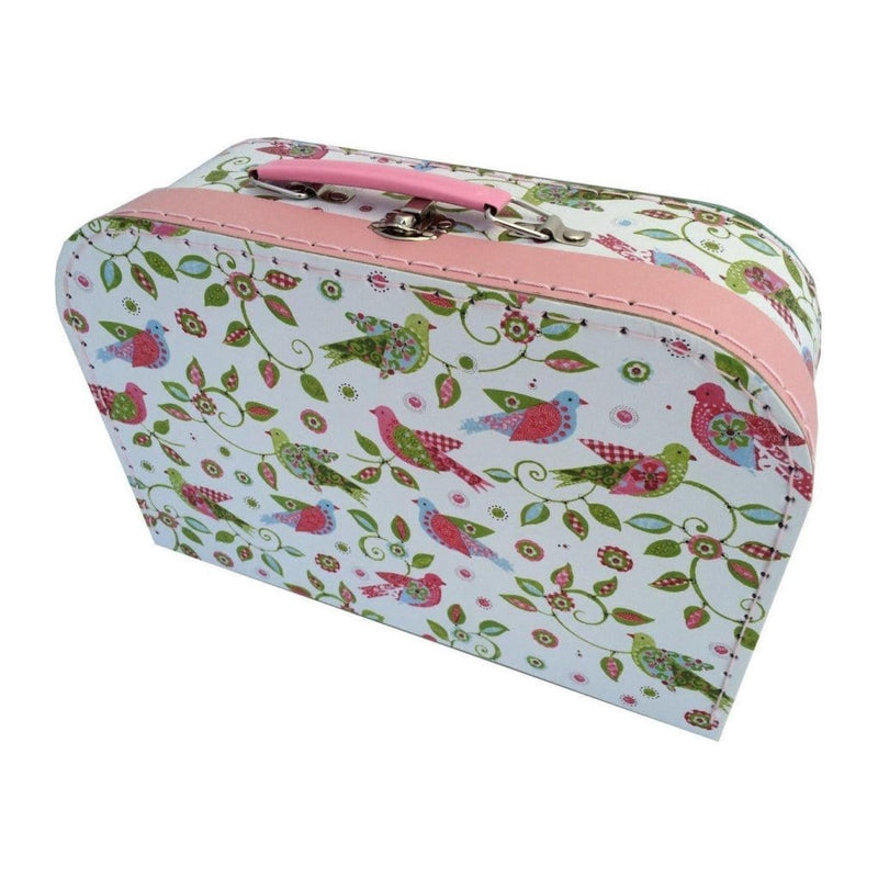 Laad de afbeelding in de Gallery-viewer, Simply For Kids Tinnen Theeservies Vogels Met Koffertje