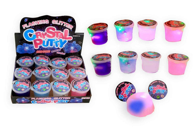 Laad de afbeelding in de Gallery-viewer, Slime/putty crystal met licht