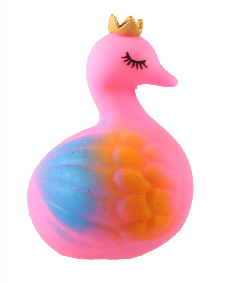 Laad de afbeelding in de Gallery-viewer, Squeeze ball zwaan 11,5 cm 83 gram met poeder
