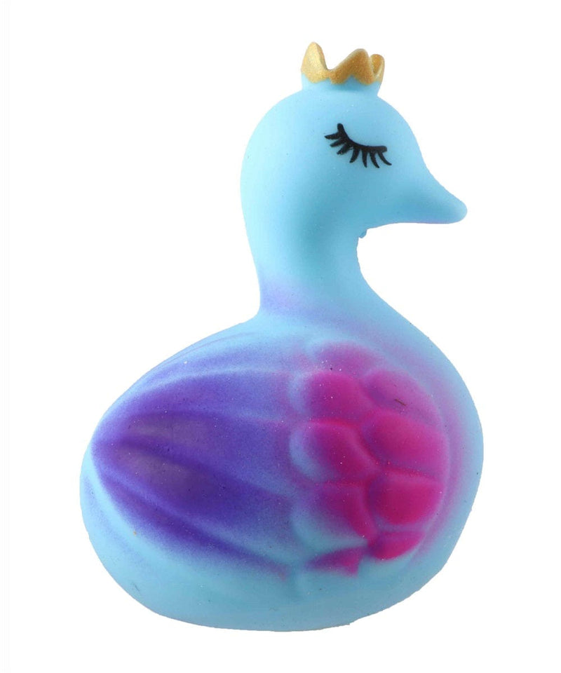 Laad de afbeelding in de Gallery-viewer, Squeeze ball zwaan 11,5 cm 83 gram met poeder