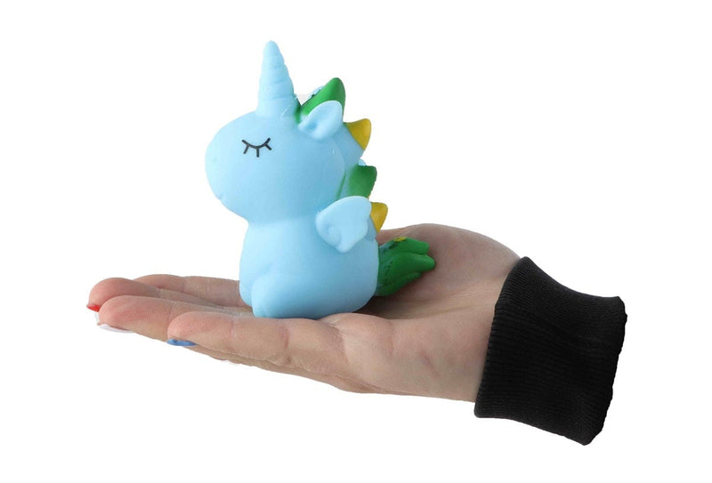 Laad de afbeelding in de Gallery-viewer, Squeeze unicorn 10 cm 74 gram met poeder
