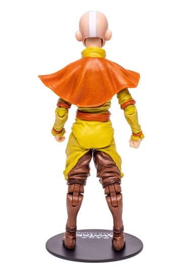 Laad de afbeelding in de Gallery-viewer, Avatar: The Last Airbender Actiefiguur Aang Avatar State (Goud Label) 18 cm
