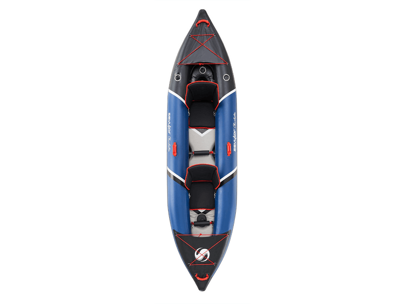 Laad de afbeelding in de Gallery-viewer, Huismerk Sevylor Charleston Opblaasbare Kajak